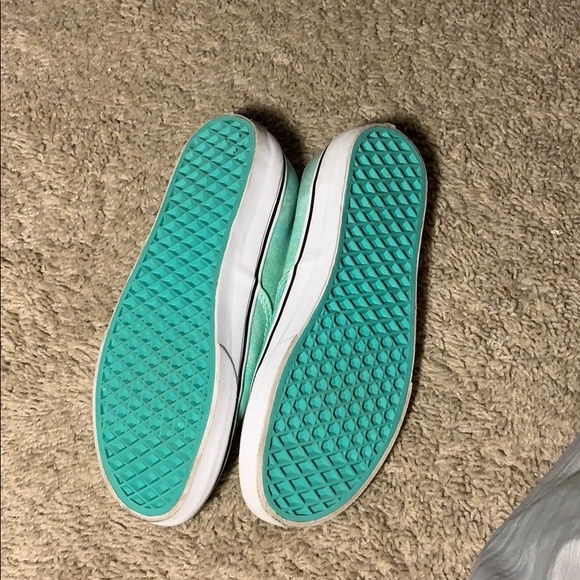 Turquoise Vans - Picture 2 of 4